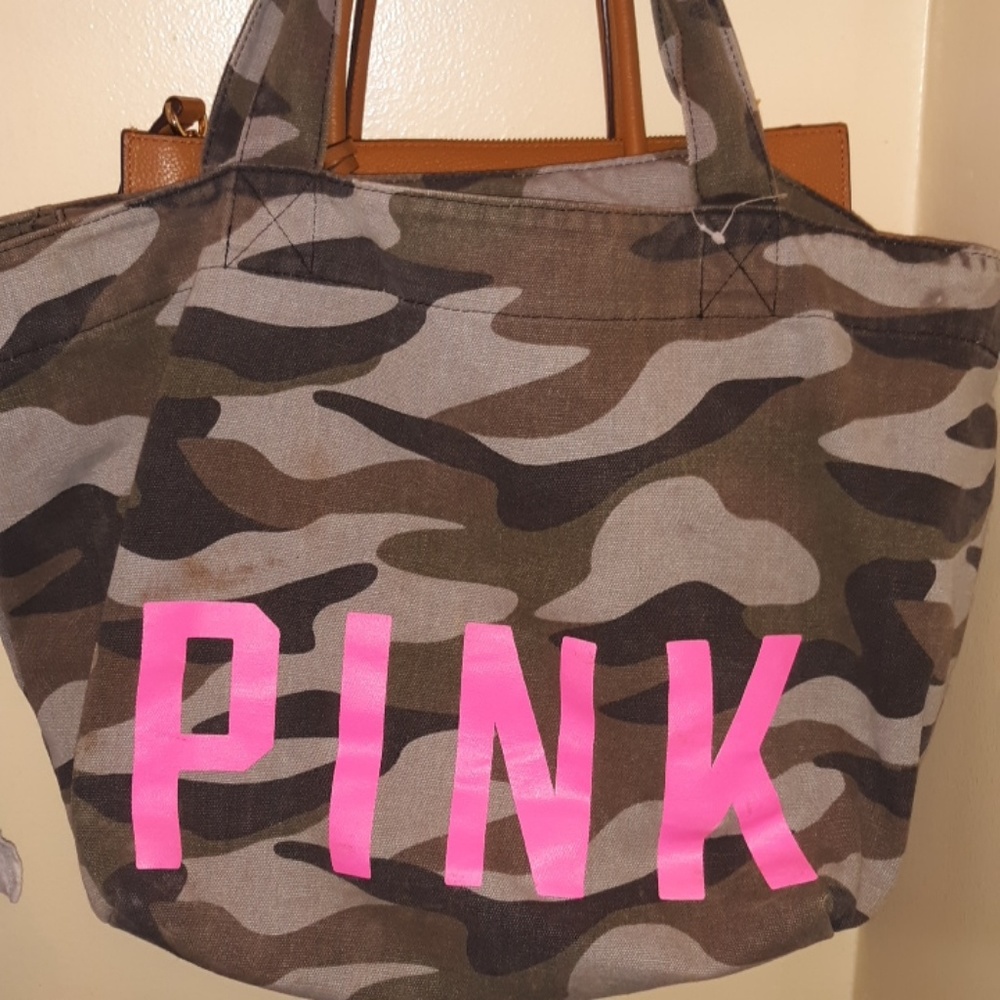 Pink Victoria's secret bag